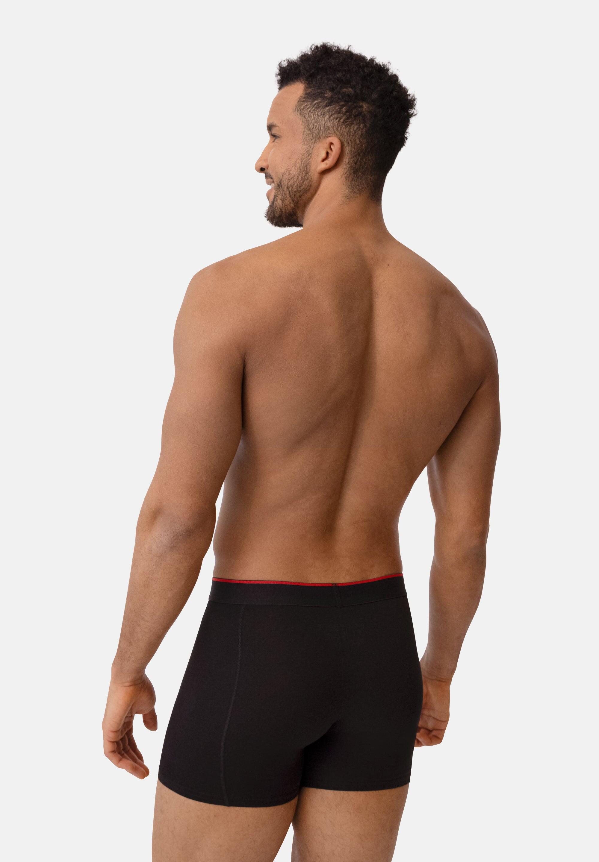 Heren Bamboe Boxershorts met Gulp Ultrazacht Ademend Ondergoed 6-Pack 3/6