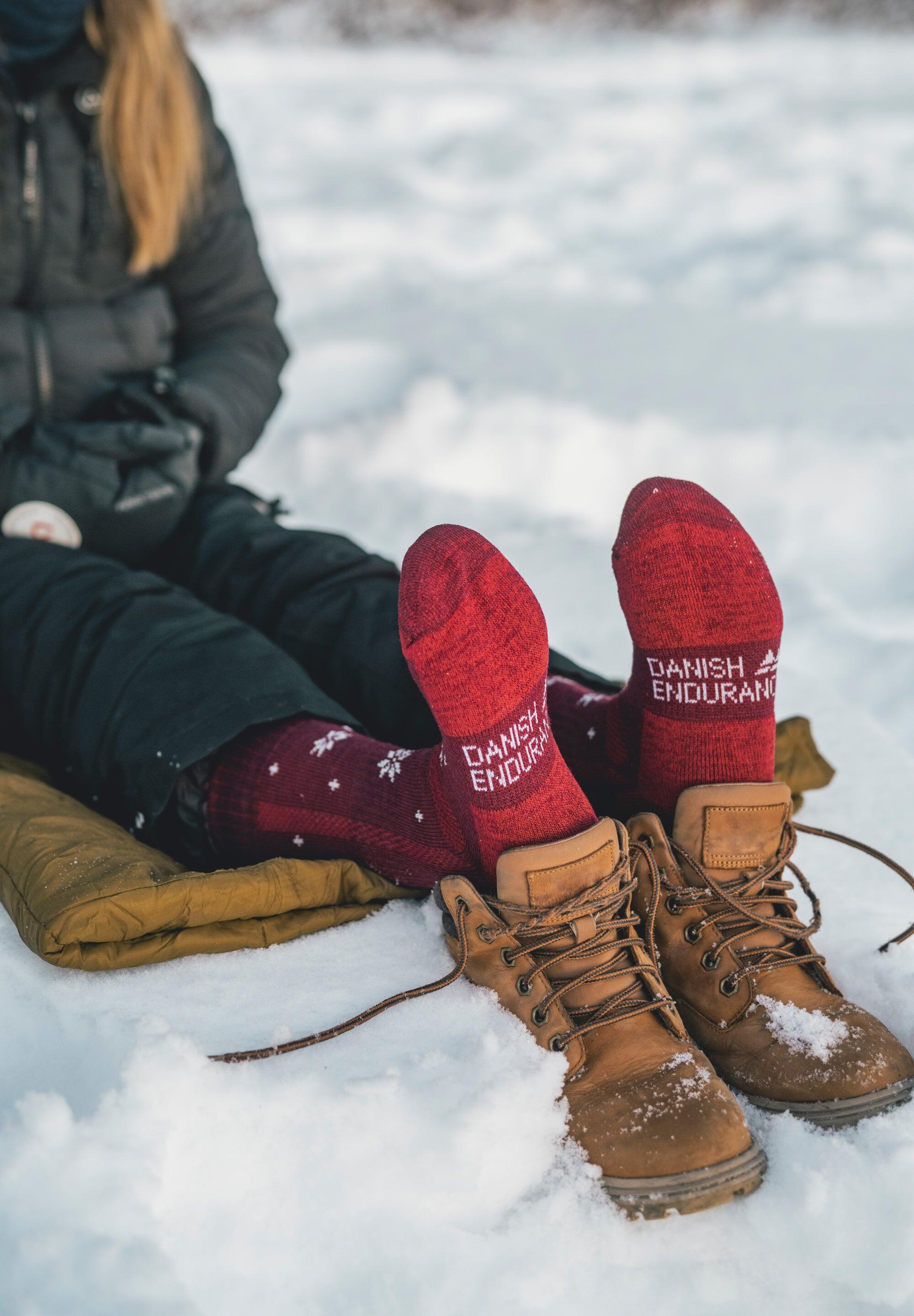 Chaussettes de randonnée 3 paires Laine Mérinos Anti-Ampoules Unisexe 4/5