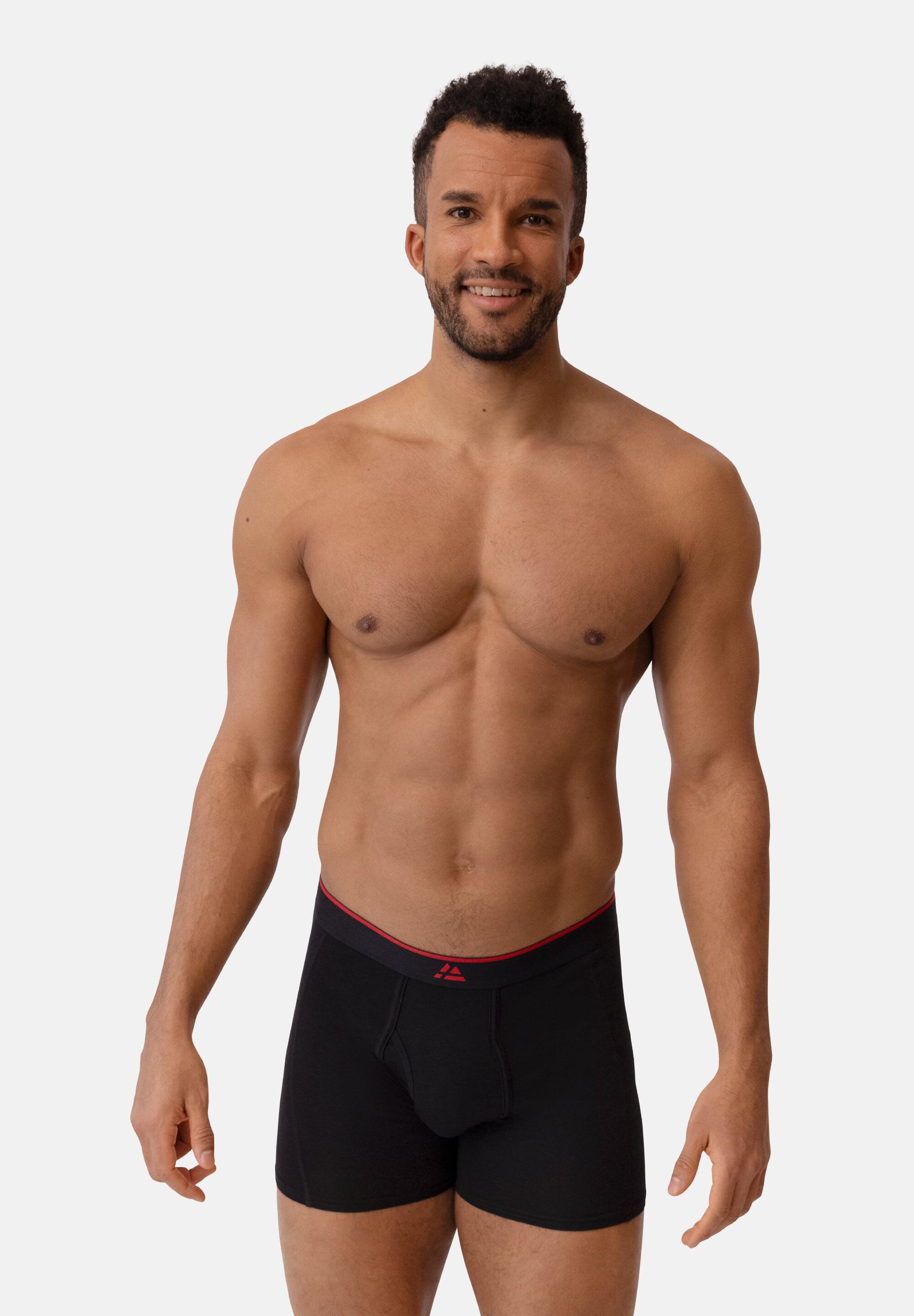 Heren Bamboe Boxershorts met Gulp Ultrazacht Ademend Ondergoed 6-Pack 2/6