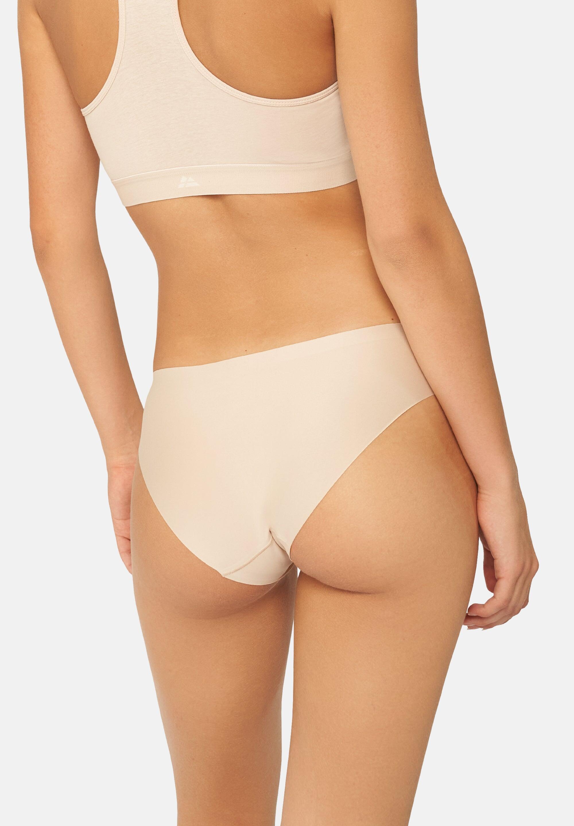 Culottes bikini invisibles femme Lot de 6 Sans coutures Microfibre recyclée 4/5