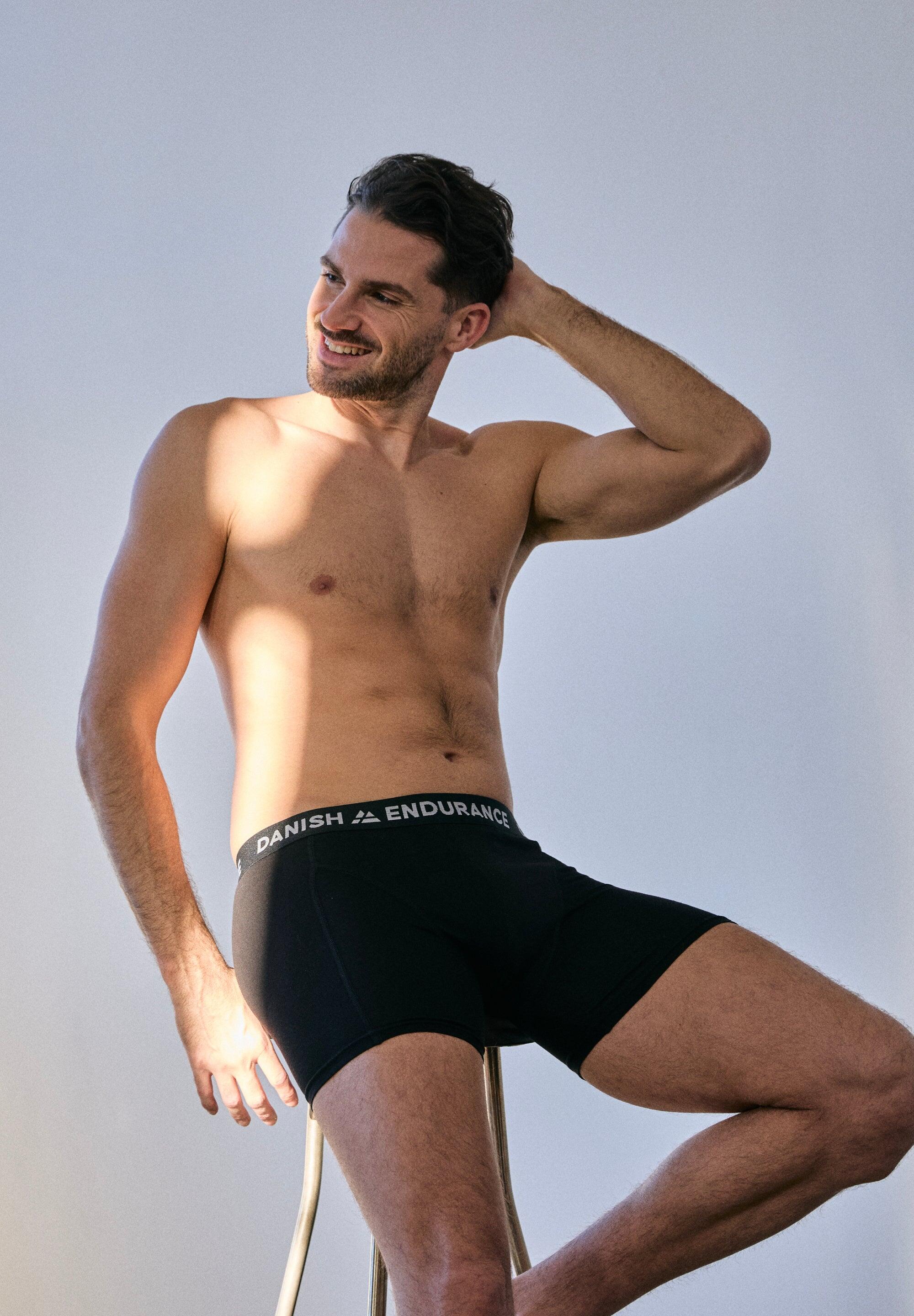 Boxers clássicos para homem 6 pares Algodão Suave Respirável 5/6