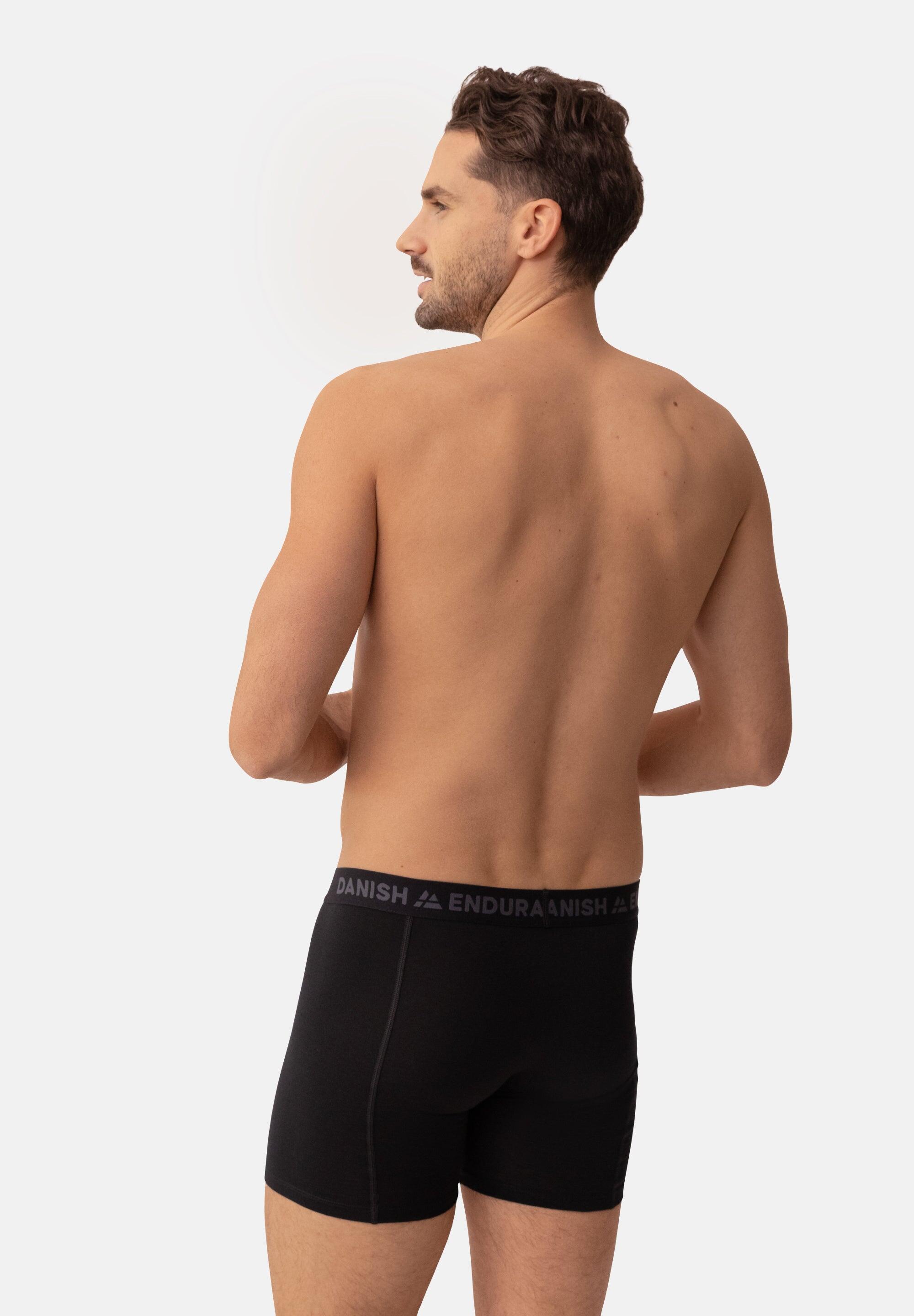 Heren Merino Wol Boxers Ademend Anti Schuur Geur Bestendig 2 Pack 4/6
