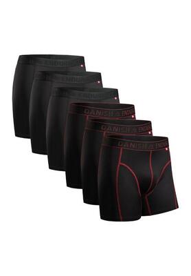 Herren Sport-Shorts 6er Pack Atmungsaktiv Schnelltrocknend Performance Passform