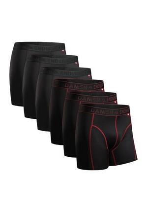 Herren Sport-Shorts 6er Pack Atmungsaktiv Schnelltrocknend Performance Passform