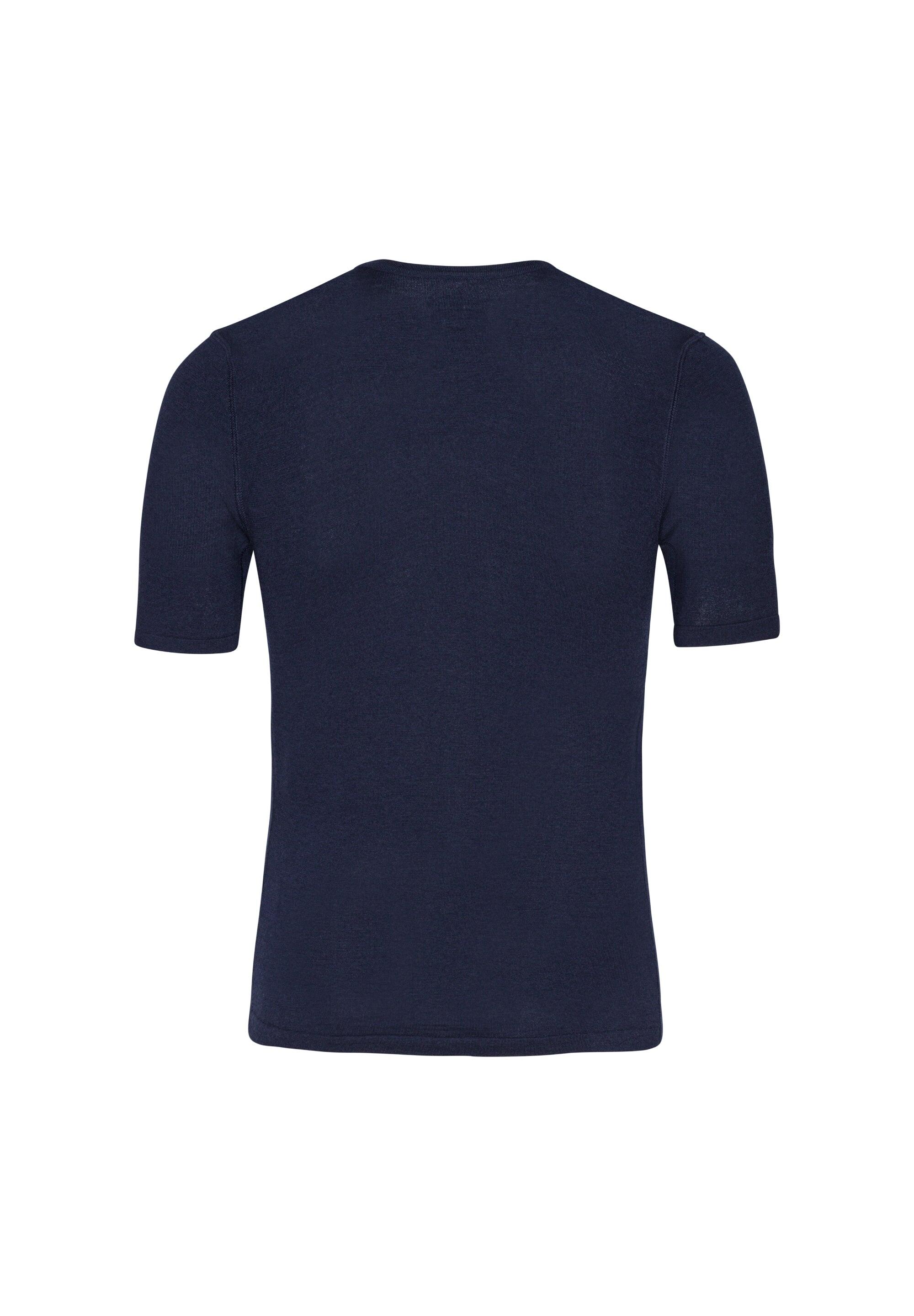 Camiseta de lana merino para hombre Capa base térmica Suave y transpirable 2/6