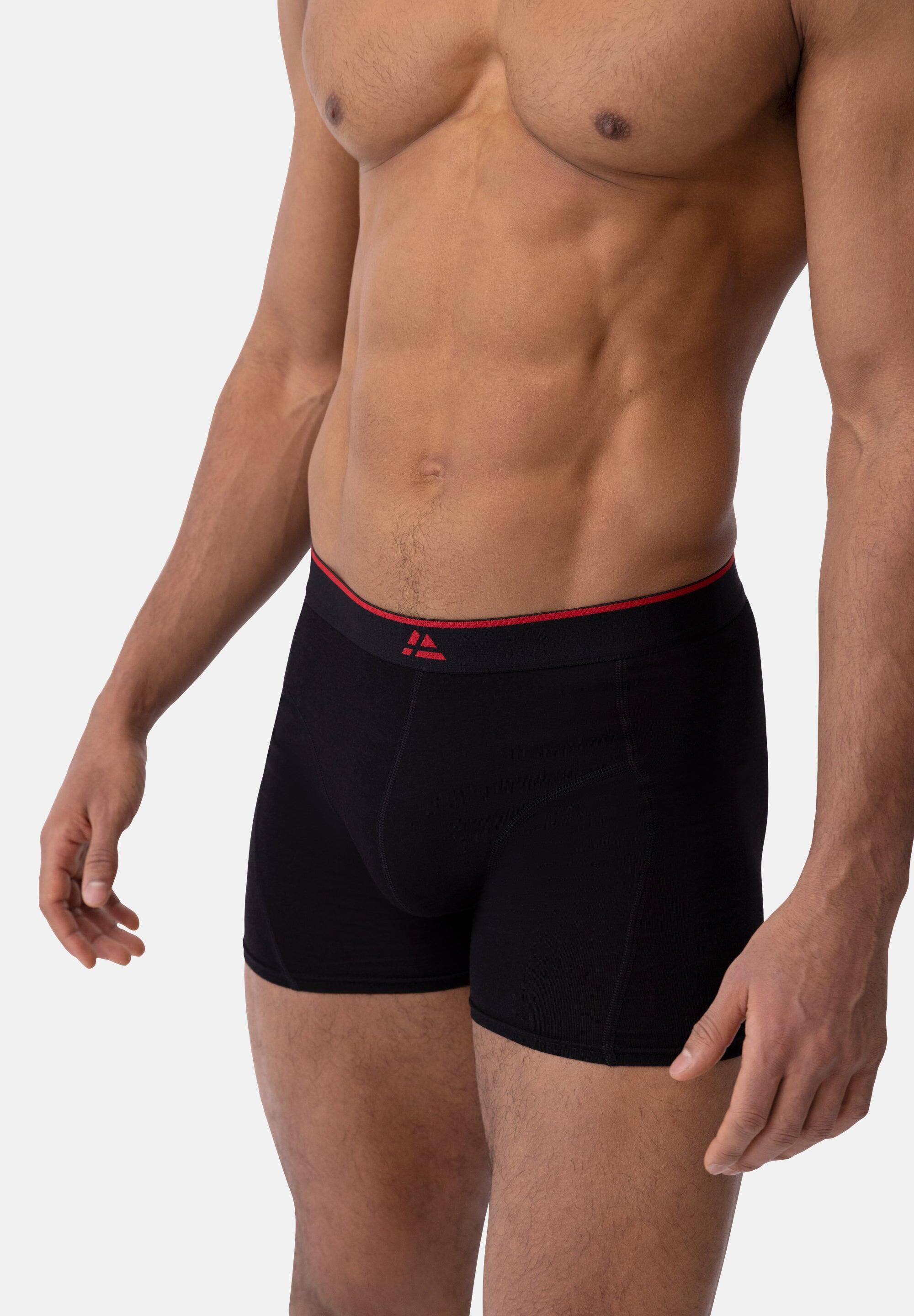 Herren Bambus Boxershorts ultraweich atmungsaktiv Unterwsche 6er Pack |  Decathlon