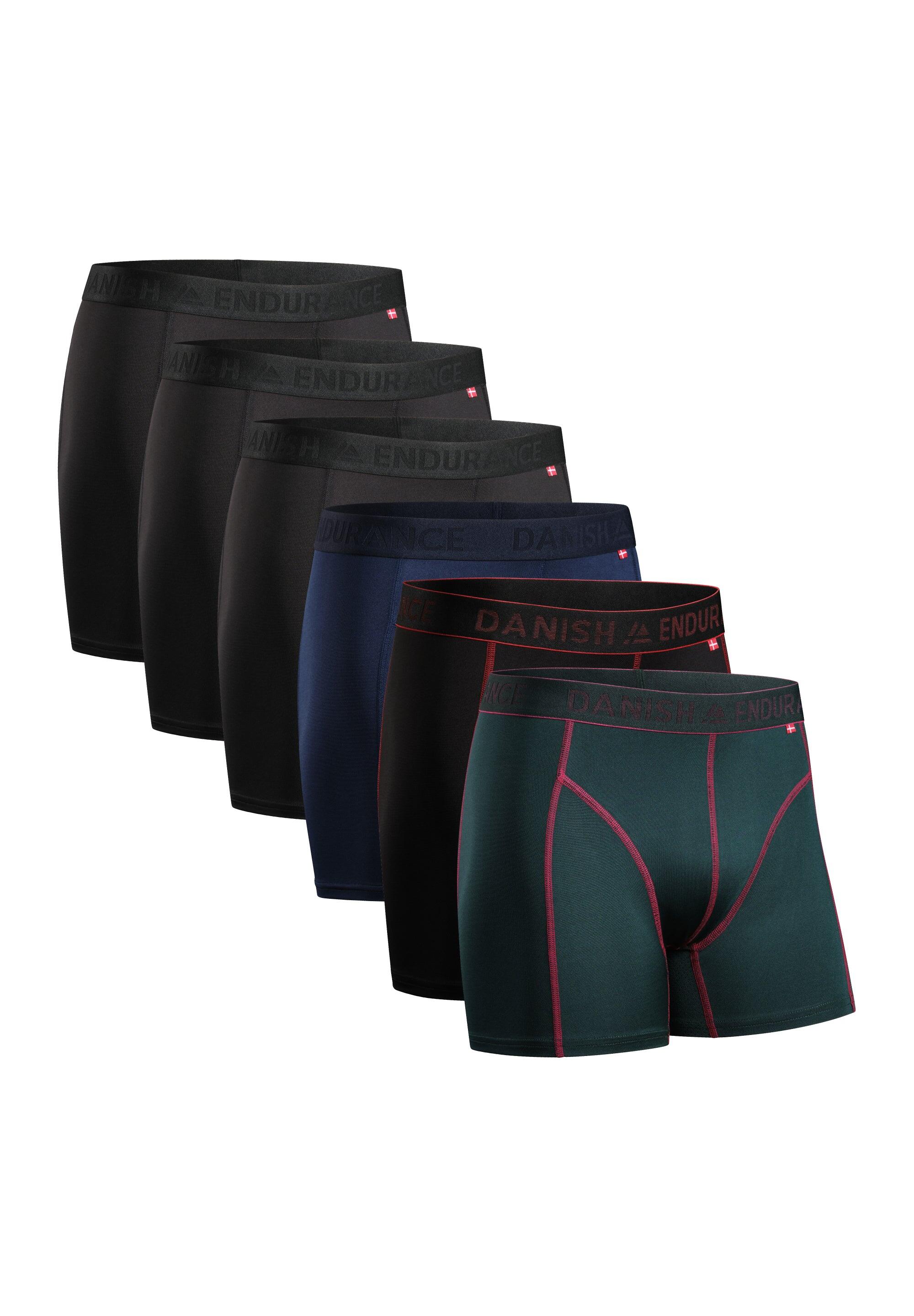 Heren boxershorts van biologisch katoen - 6-pack mix | Henry Rubens