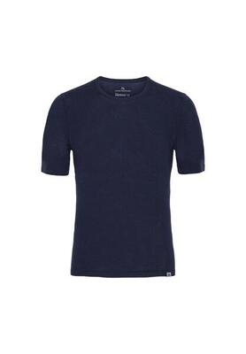Heren merino wollen t-shirt thermische basislaag zacht en ademend