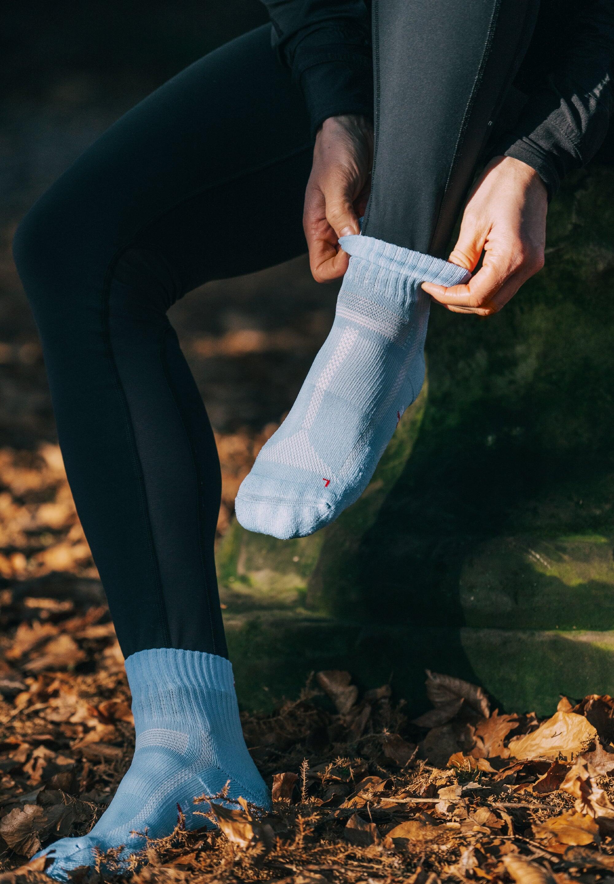Chaussettes de course longue distance 3 paires Respirantes et Rembourrées 4/5