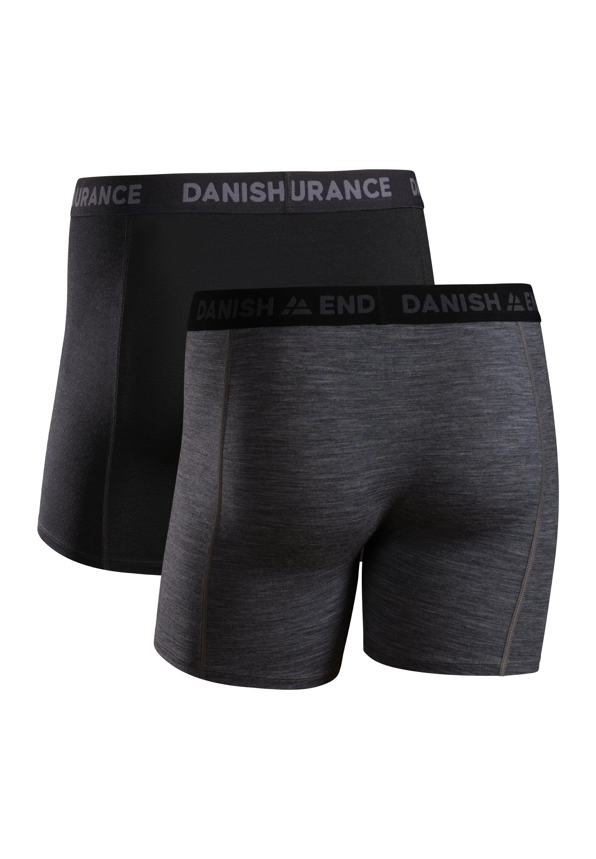 Heren Merino Wol Boxers Ademend Anti Schuur Geur Bestendig 2 Pack 2/6