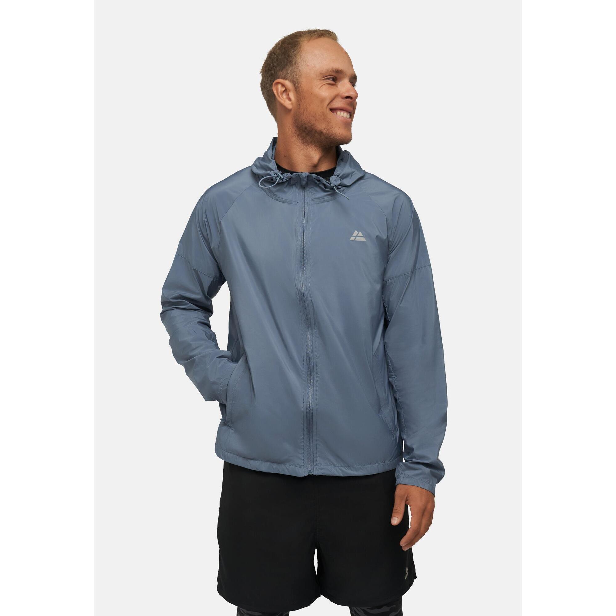 Danish Endurance - Veste Coupe-vent Légère Homme Pliable Avec Capuche - Coupe Vent - Bleu - 46 L/xl - Decathlon