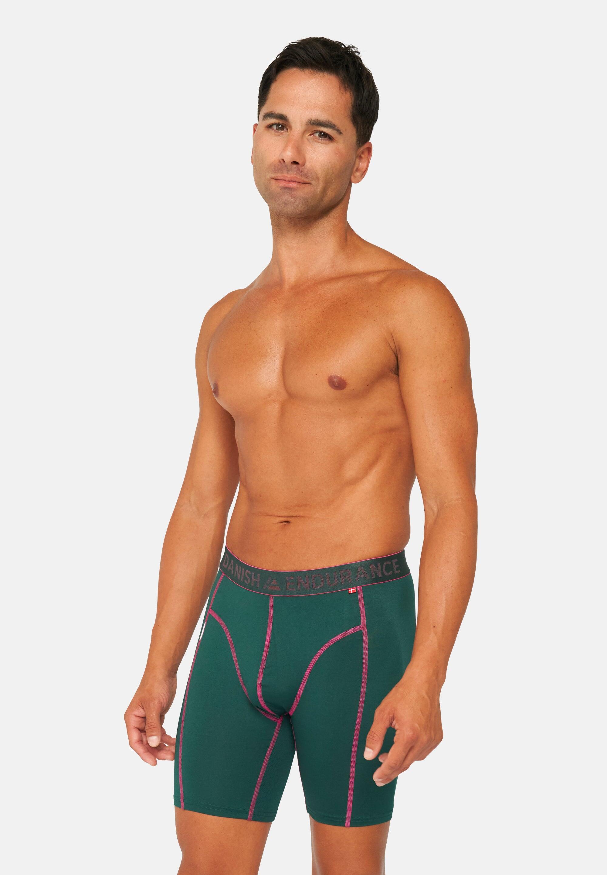 Boxers desportivos para homem 6 pares Respiráveis e de Secagem Rápida 3/6