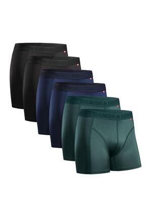 Herren Sport-Shorts 6er Pack Atmungsaktiv Schnelltrocknend Performance Passform