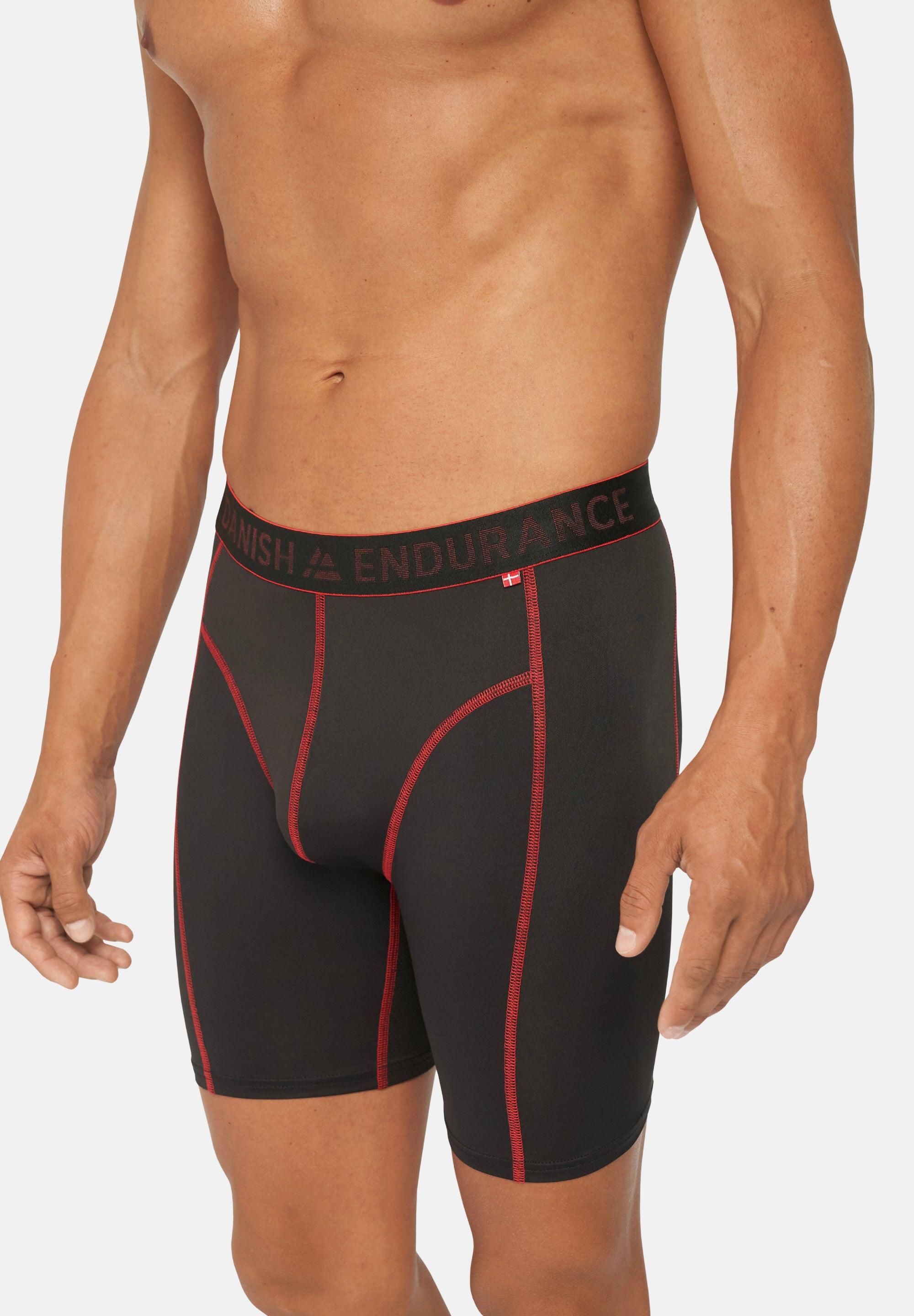 Boxers desportivos para homem 6 pares Respiráveis e de Secagem Rápida 2/6