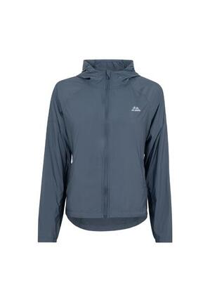 Damen Reflektierende Laufjacke Leichte Packbare Windjacke mit Kapuze