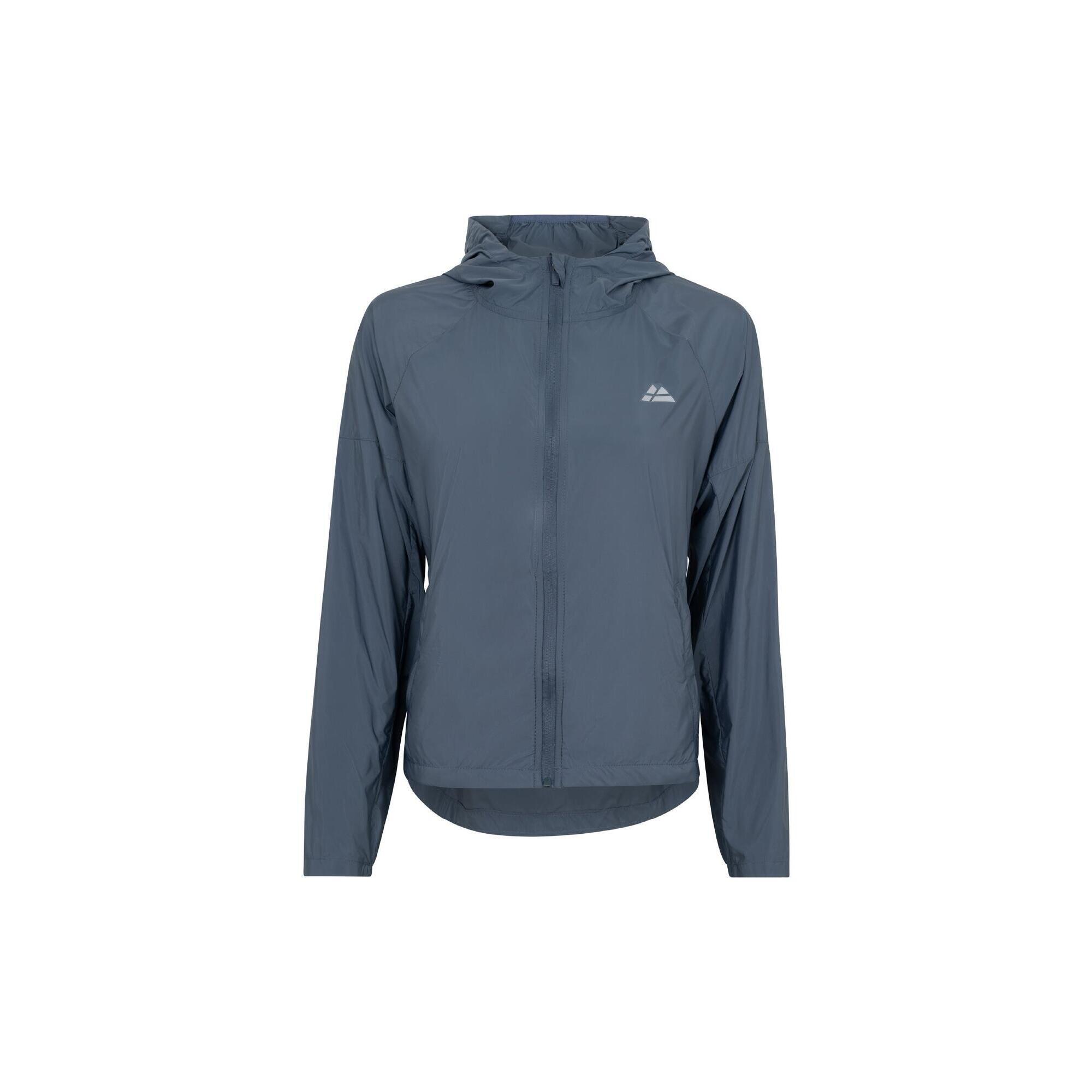 Danish Endurance - Veste De Running Réfléchissante Femme Coupe-vent Légère Et Compacte Avec Capuche - Coupe Vent - Bleu - 40 M - Decathlon