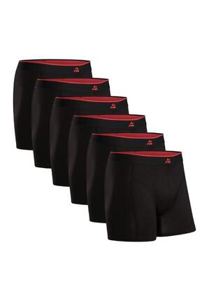 Herren Bambus Boxershorts ultraweich atmungsaktiv Unterwäsche 6er Pack