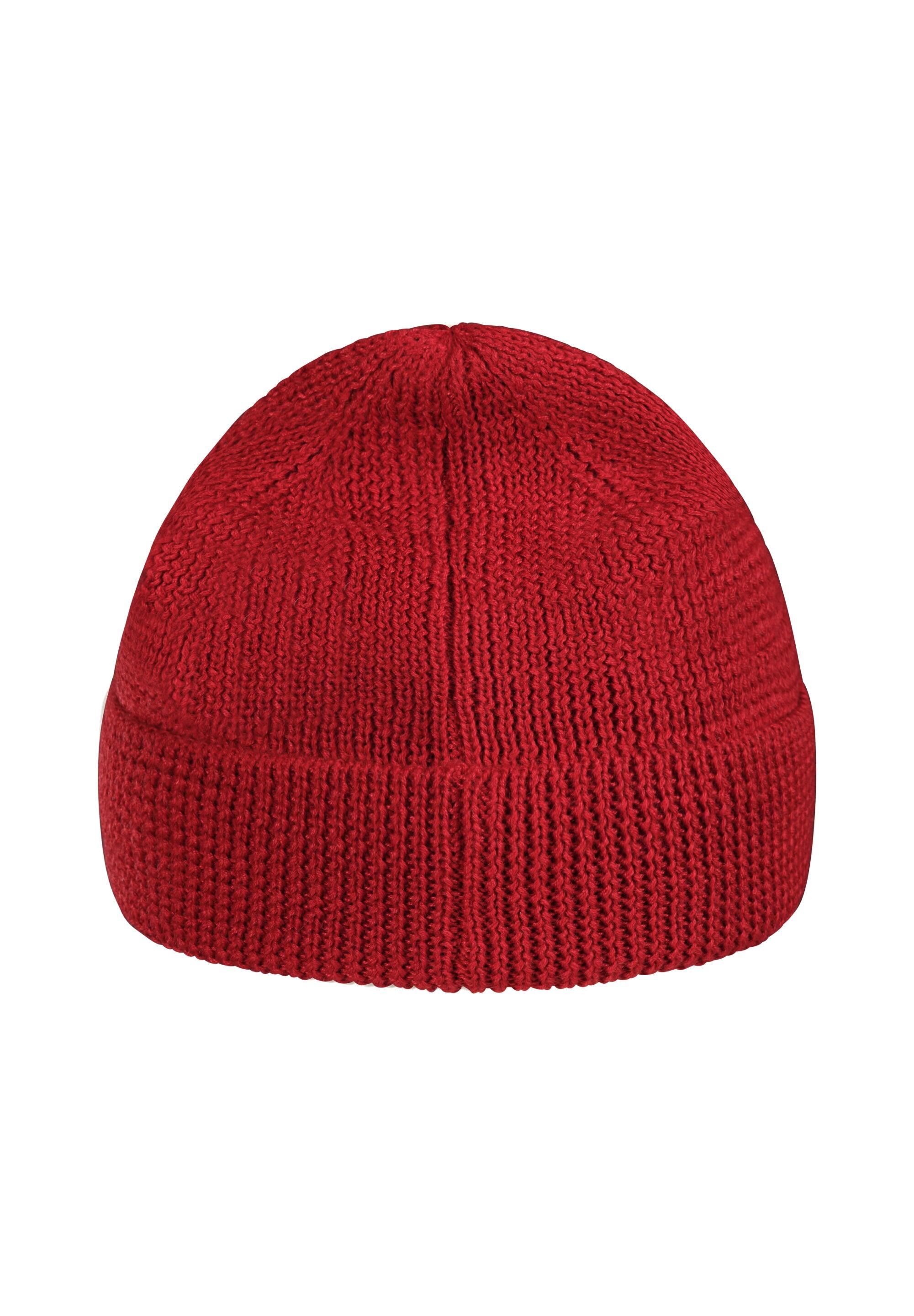 Bonnet Polaire en Laine Mérinos Chaud avec Doublure Polaire Tricoté Unisexe 2/5