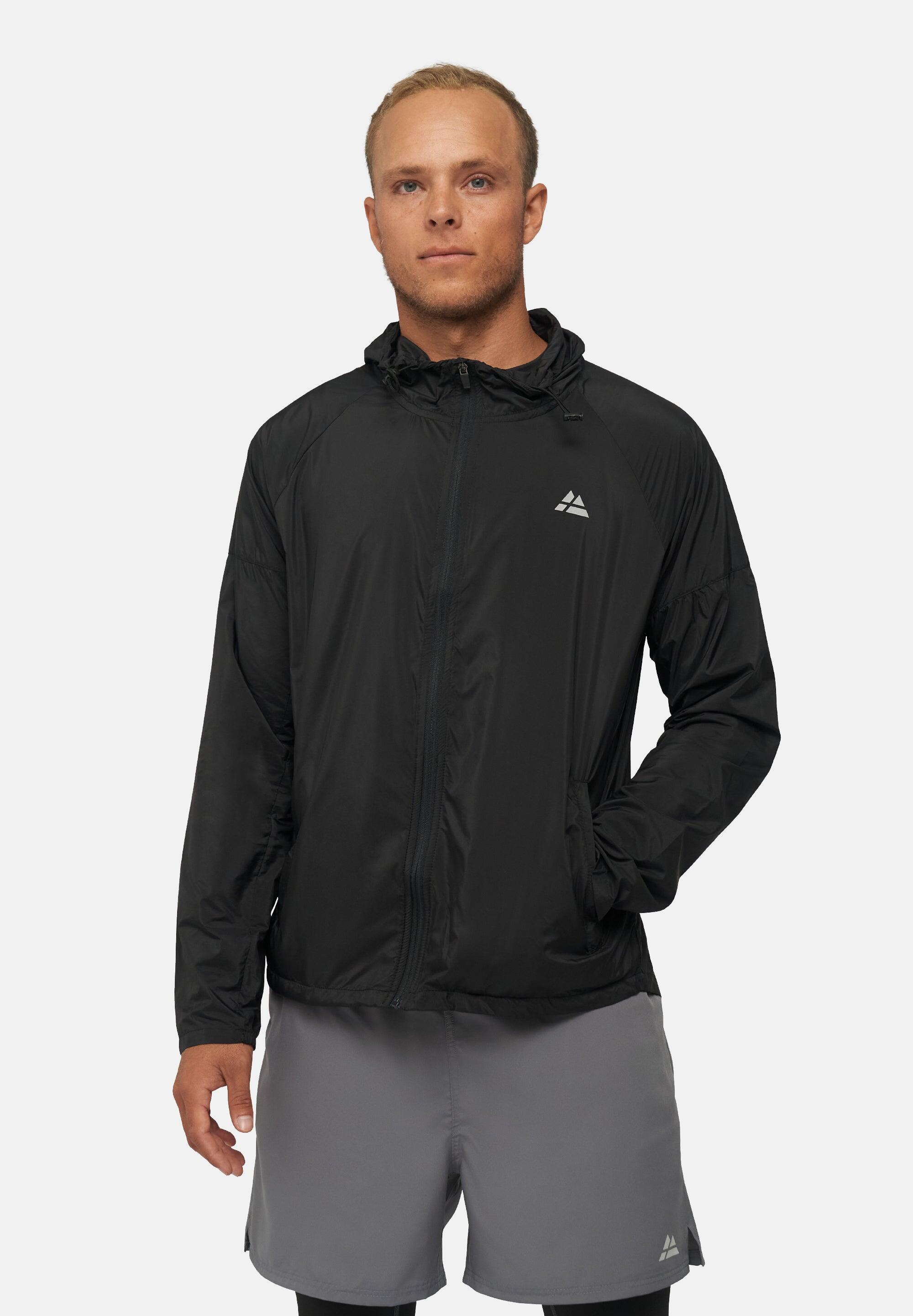 Veste coupe-vent légère homme Pliable avec capuche 1/6