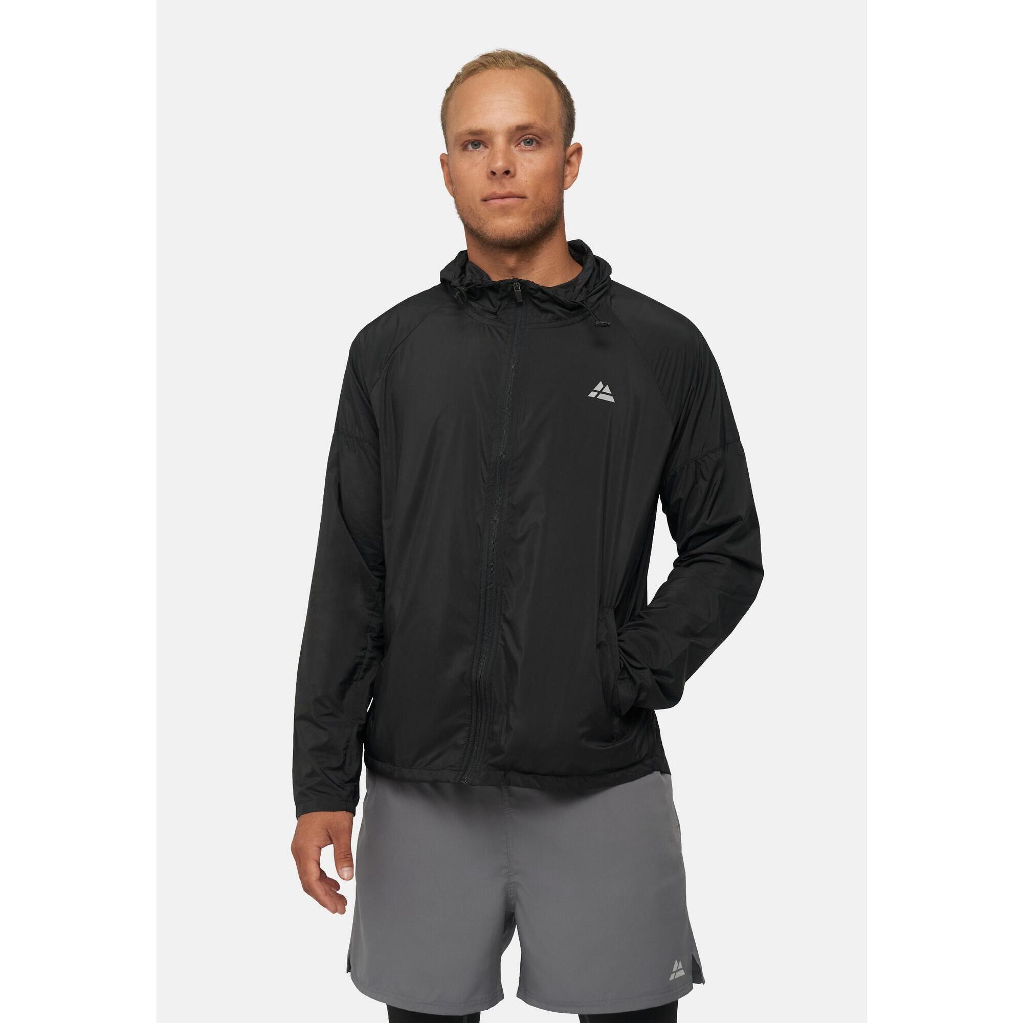 Danish Endurance - Veste Coupe-vent Légère Homme Pliable Avec Capuche - Coupe Vent - Noir - 46 L/xl - Decathlon