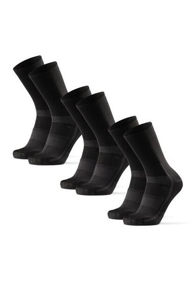 Radsocken 3er Pack Atmungsaktiv Gepolstert Performance Crew