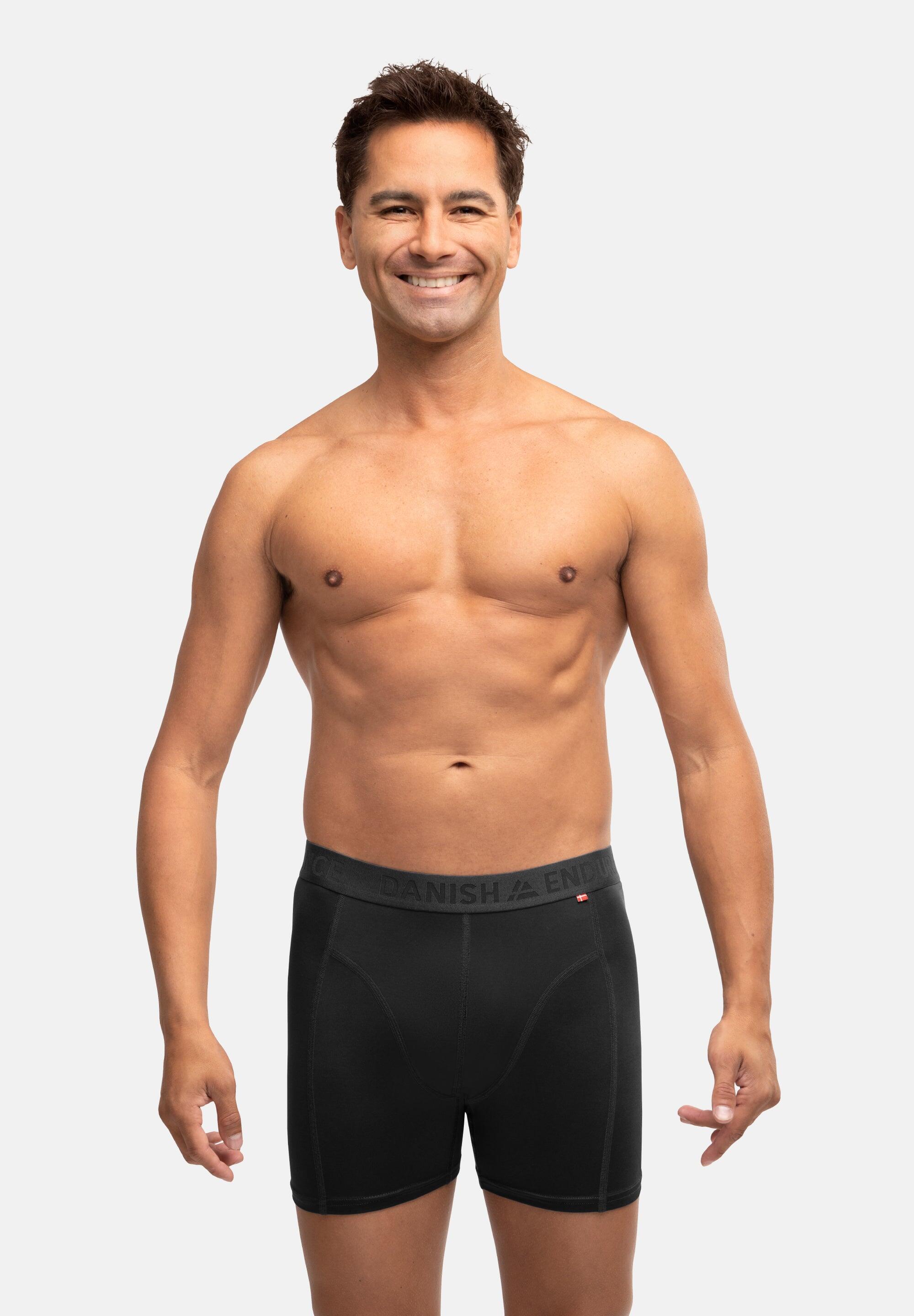 Boxer sportivi da uomo 6 paia Traspiranti e ad Asciugatura Rapida 3/6