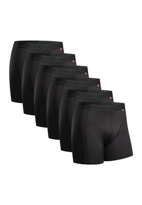 Herren Sport-Shorts 6er Pack Atmungsaktiv Schnelltrocknend Performance Passform