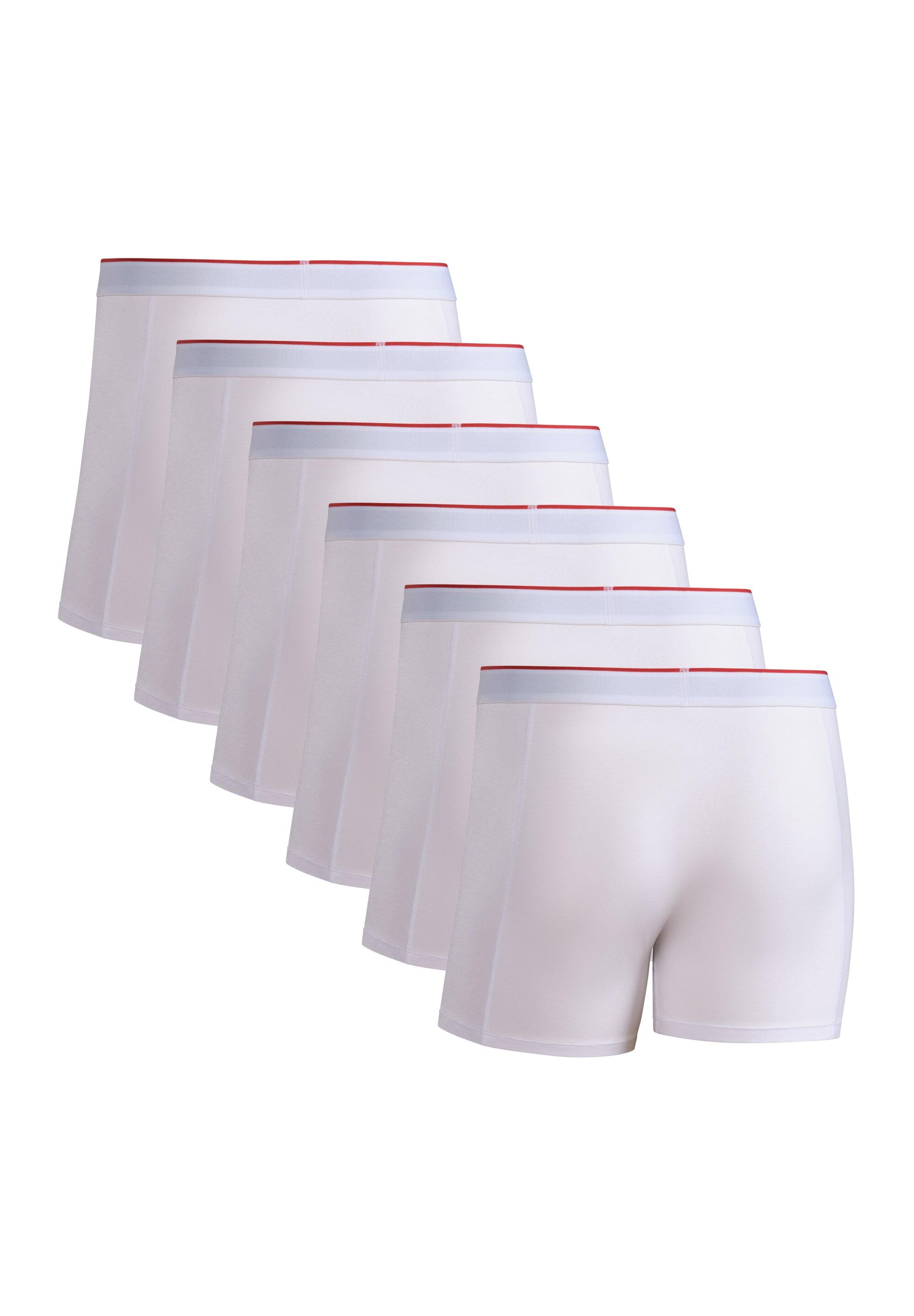 Boxers en bambou homme ultra doux respirants sous-vêtements lot de 6 2/6