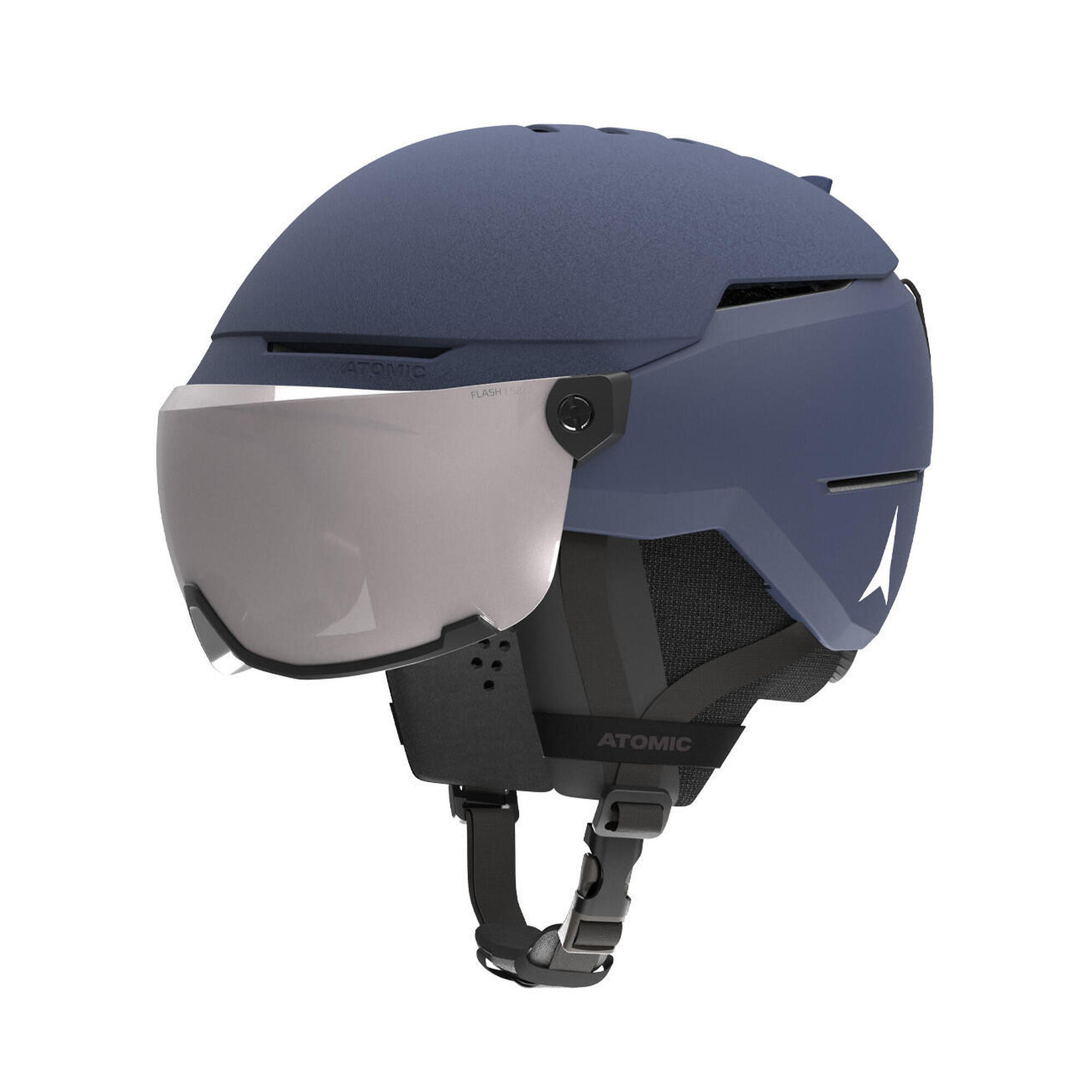 Kask narciarski ATOMIC NOMAD VISOR dark blue 2024