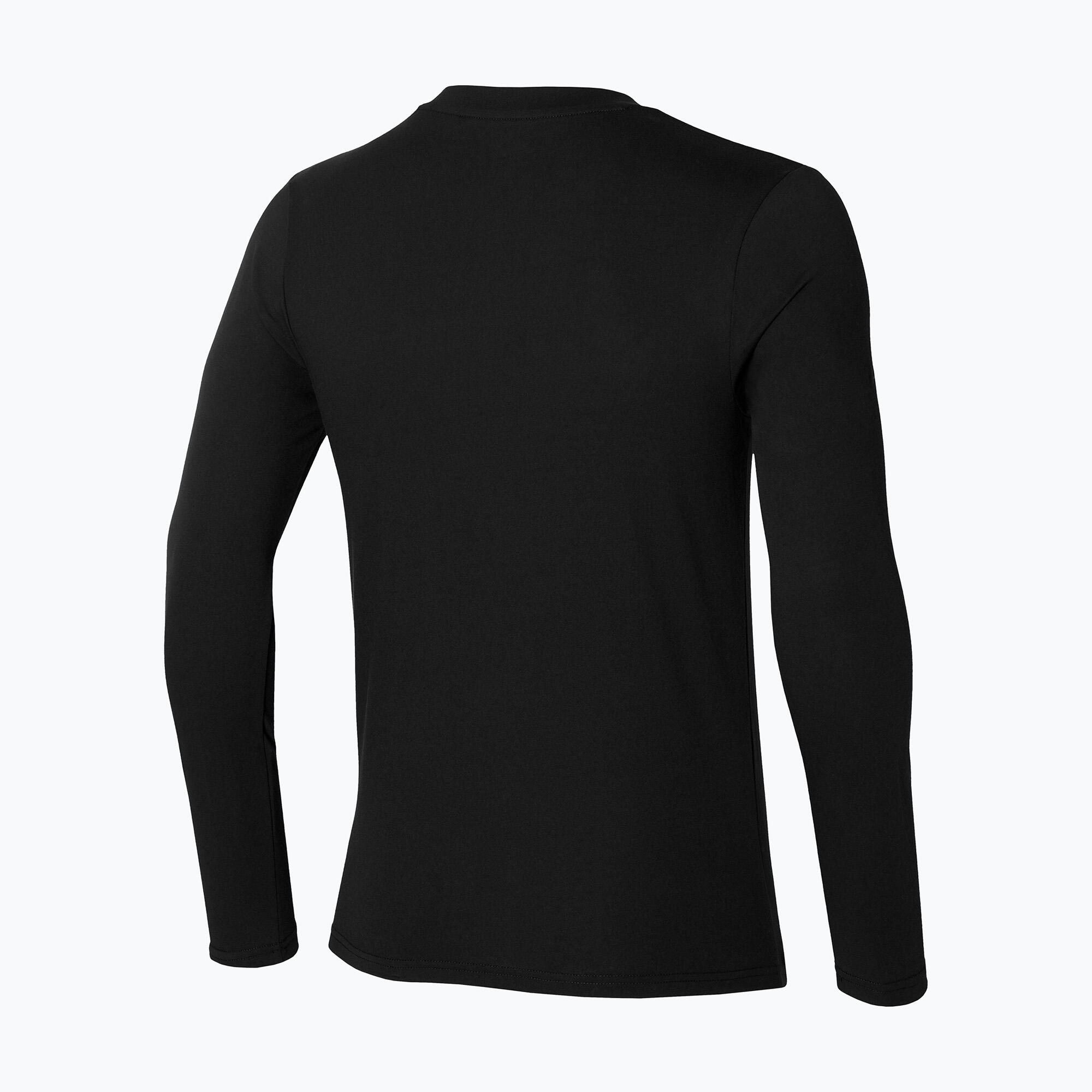 Longsleeve piłkarski męski Mizuno Sergio Ramos czarna P2MA2S5509 2/3