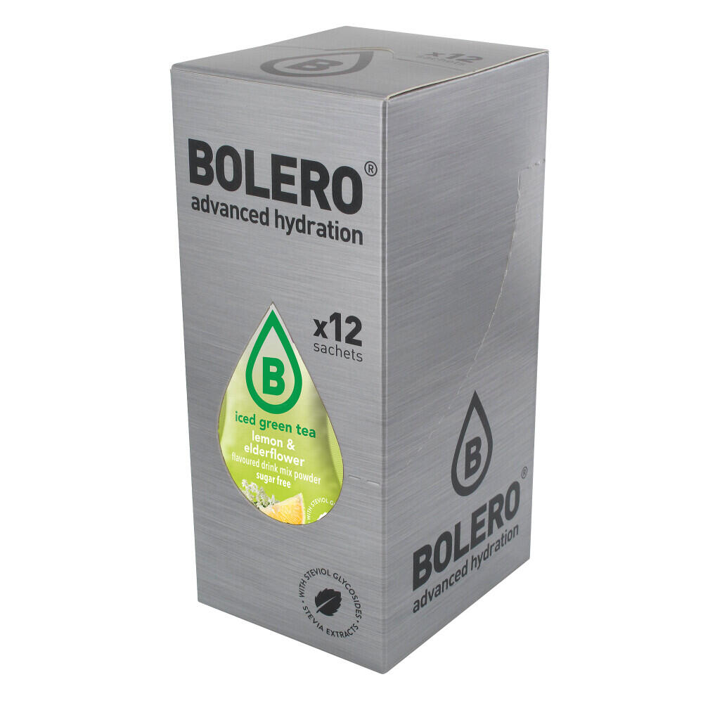 BOLERO Bevande da diluire - BOLERO® - Tè Verde Freddo al Limone e Fiori di Sambuco