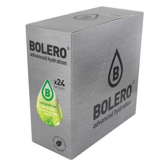 Boissons à diluer - BOLERO® - Thé Vert Glacé à la Menthe et Citron Vert