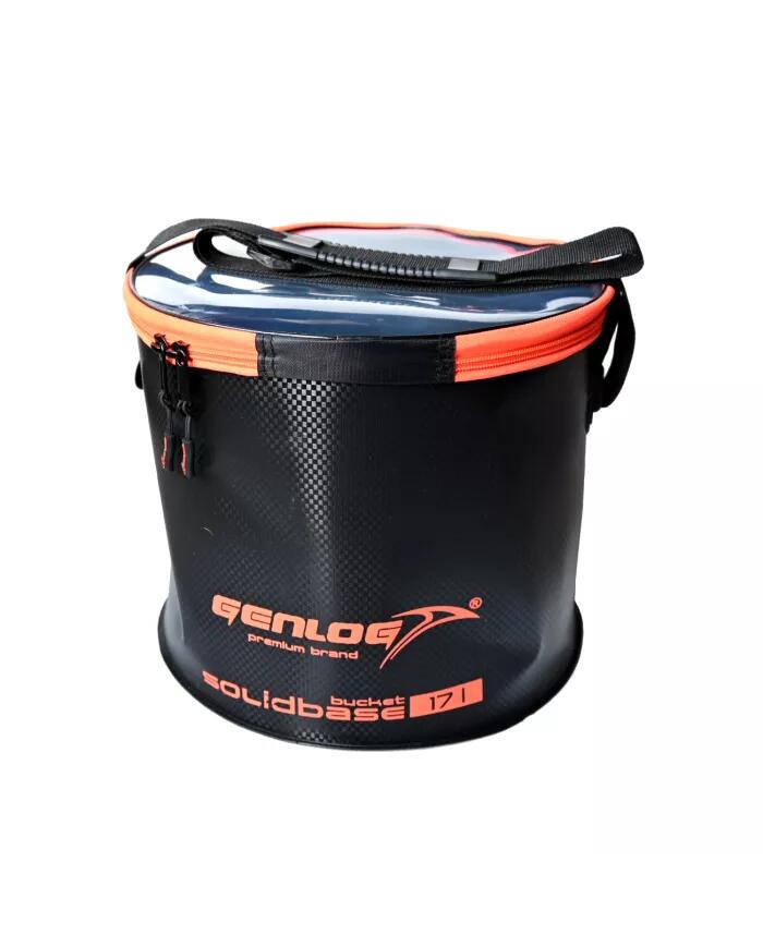 Wiadro wędkarskie EVA SOLID Base Carbon C-30x24 2/2