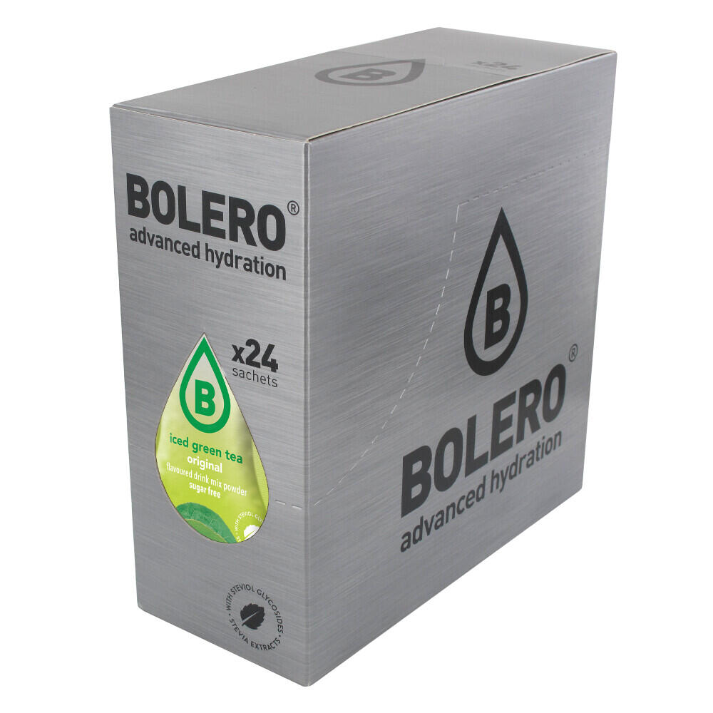 Bolero Iced Green Tea (24x8g) Original - Intra- & Post-Workout - Intra-Workout