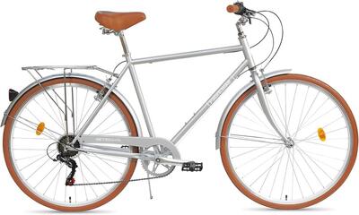 Southken - Bici classica 28” 7V sella comoda. Grey