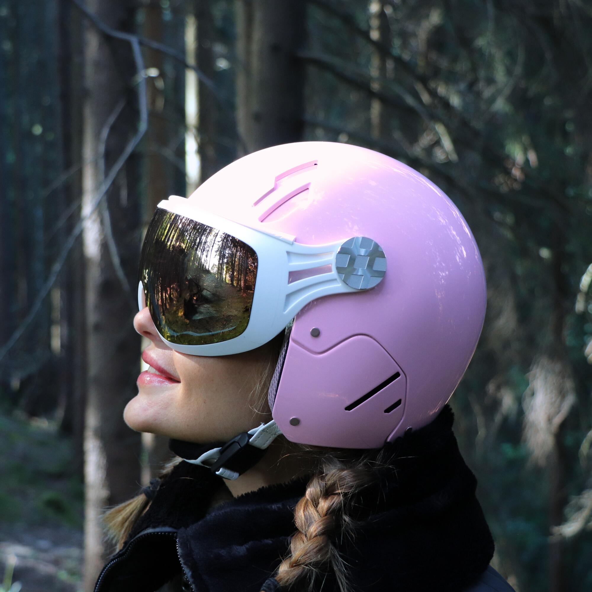 CASQUE MAJOR CARBONE INFINITE PETALE DE ROSE 4/4