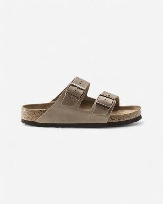 Birkenstock Arizona Soft Footbed Oiled Leather Tobacco Brown