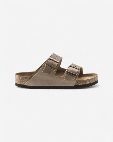 Birkenstock Arizona Soft Footbed Oiled Leather Tobacco Brown