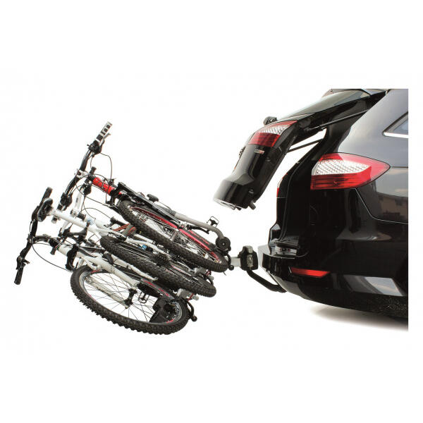 Porte-vélos à la boule acier pour 3 vélos abattant Peruzzo parma 2/7