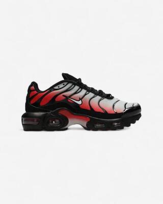 Nike Air Max Plus Pure Platinum University Red Black White