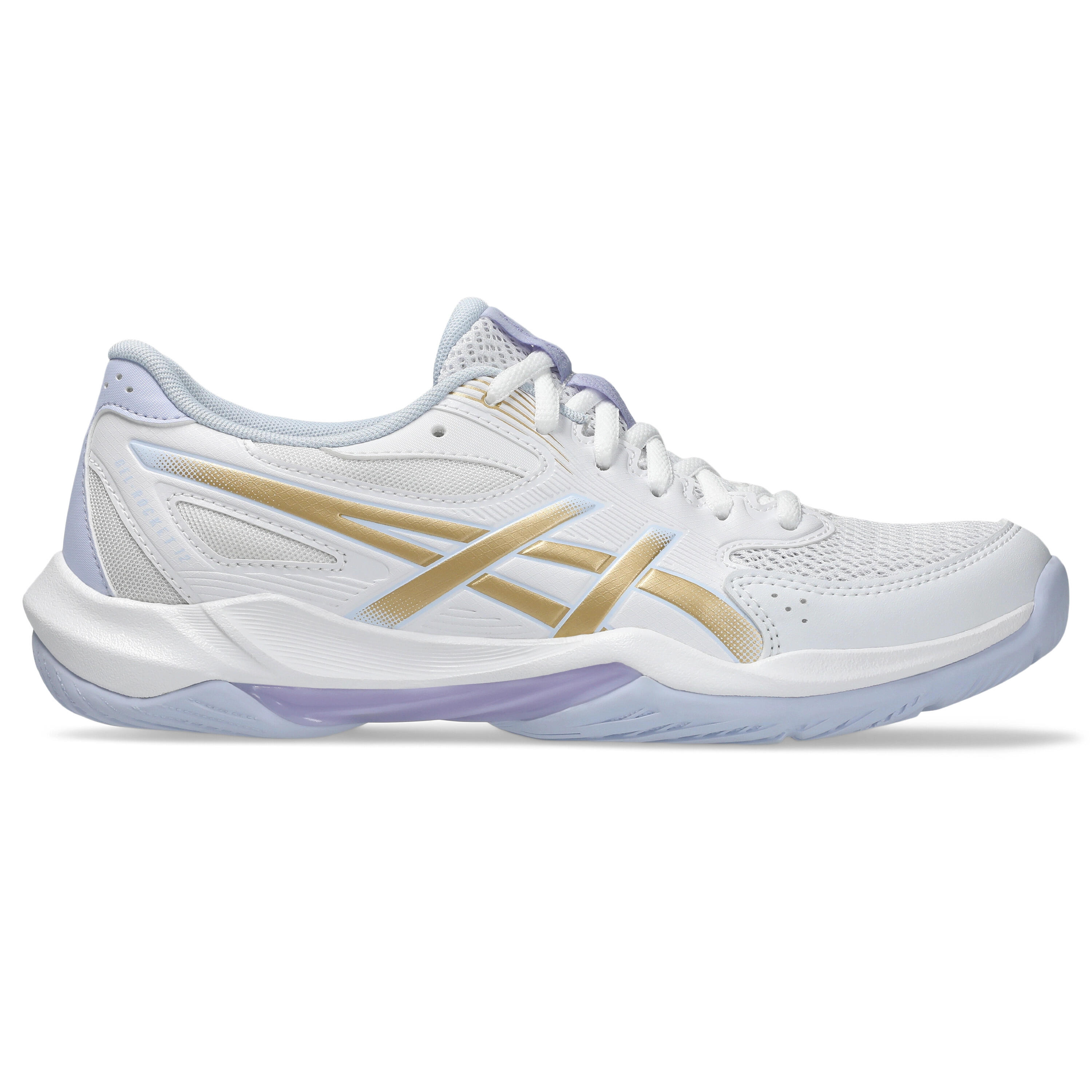 Asics - Chaussures Indoor Femme Asics Gel-rocket 12 - Chaussures De Sport - Blanc - Decathlon