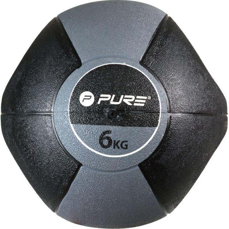 PURE 2 IMPROVE Medicínský míč Pure2Improve handles 6Kg