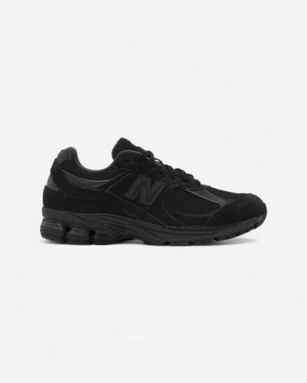 New Balance 2002R Triple Black Suede