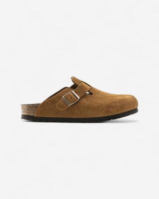 Birkenstock Boston Soft Footbed Suede Mink