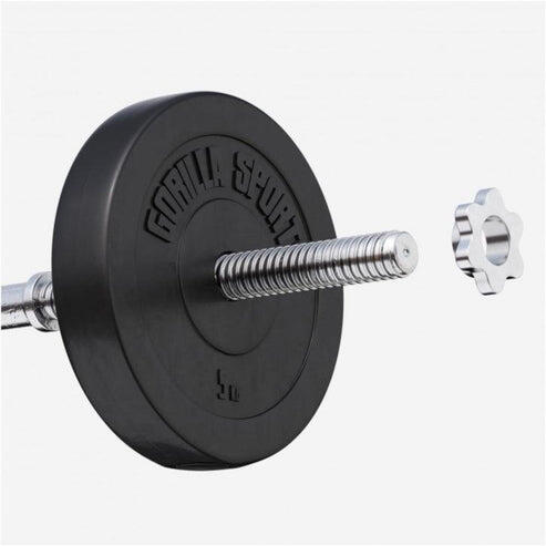 DISQUE DE MUSCULATION PLASTIQUE | DIAM 31MM | AU CHOIX DE 1,25KG À 15KG 3/7
