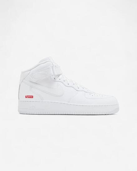 Nike Air Force 1 Mid Supreme White
