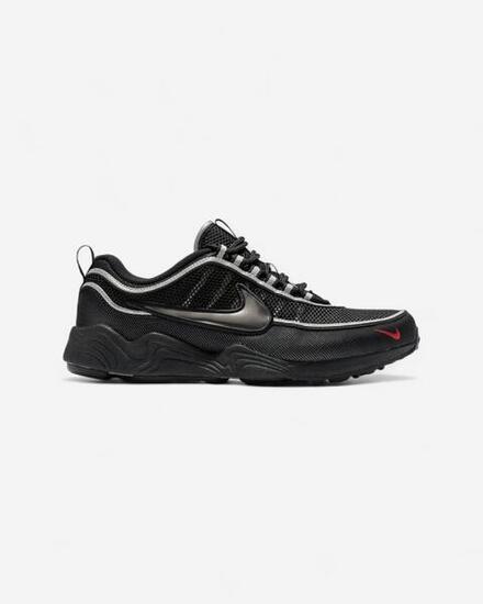 Nike Air Zoom Spiridon Black Metallic Silver