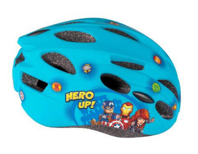 Seven polska disney helm super hero avengers m 52-56 cm blauw
