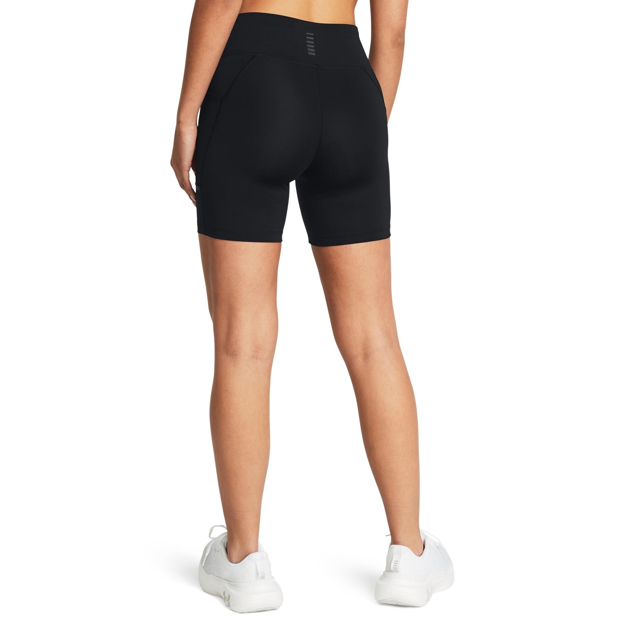 Calças curtas femininas Under Armour Launch Tight 5/6