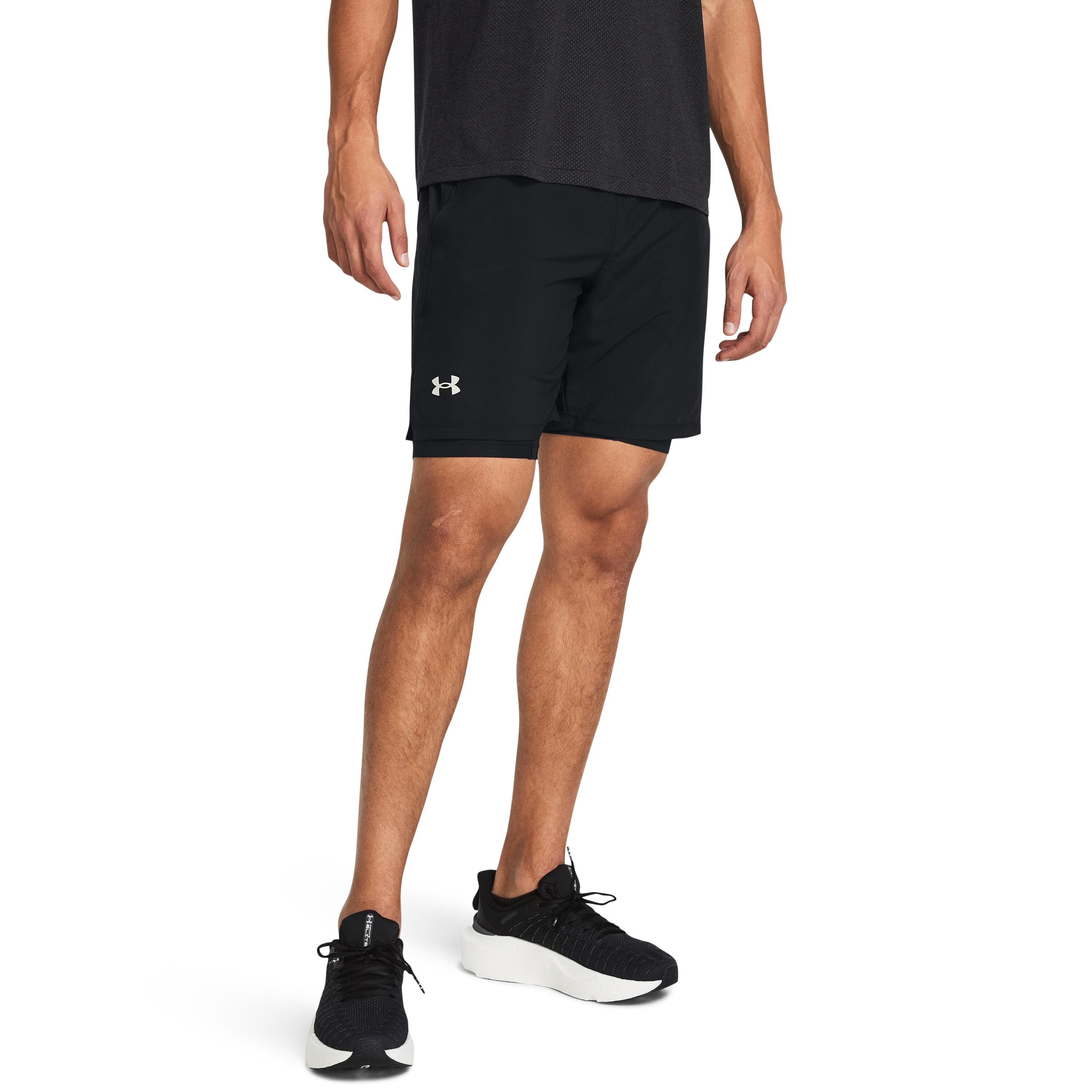 Short 2 en 1 Under Armour Launch 7" 3/5